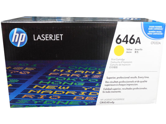 HP CF032A (646A) Yellow Toner