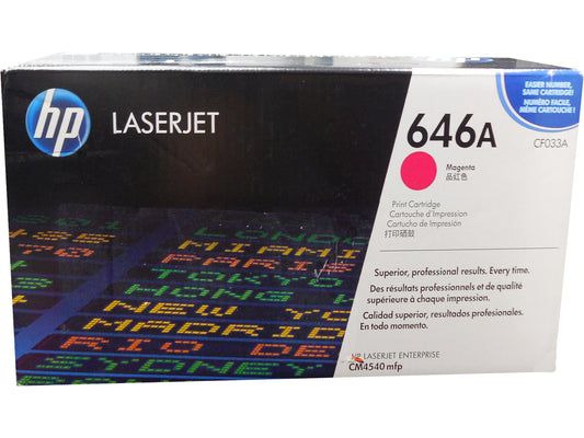 HP CF033A (646A) Magenta Toner