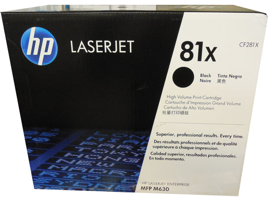 HP CF281X (81X) High Yield Black Toner Cartridge