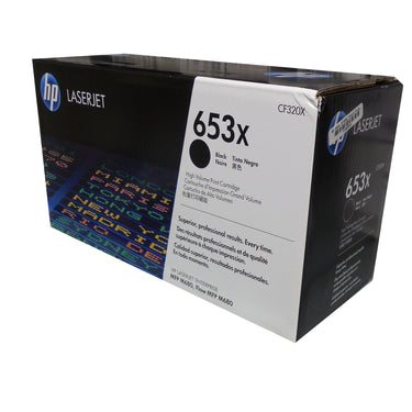 HP CF320X (653X) High Volume Black Toner Cartridge