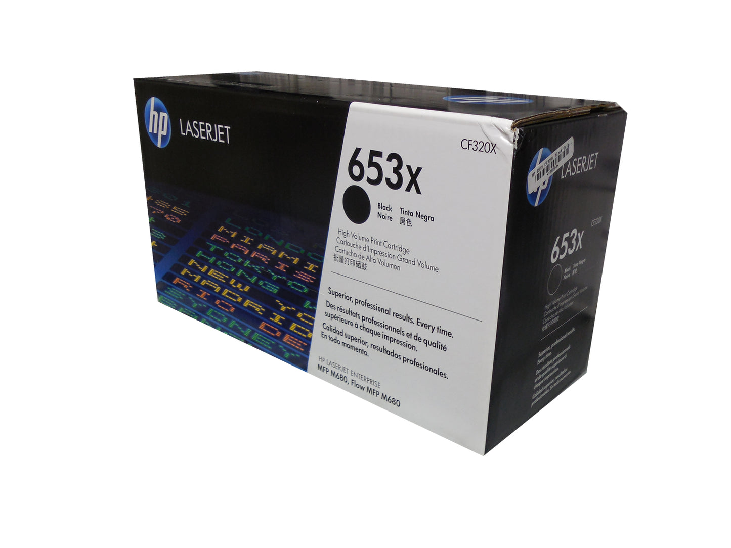 HP CF320X (653X) High Volume Black Toner Cartridge