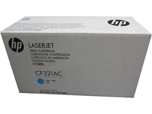 HP CF321AC (653A) Cyan Contract Toner Cartridge