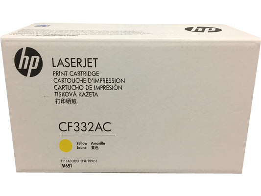 HP CF332AC (654A) Yellow Toner