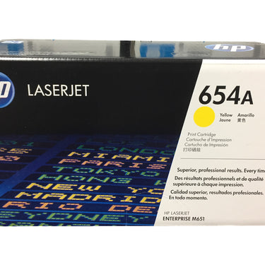 HP CF332A (654A) Yellow Toner