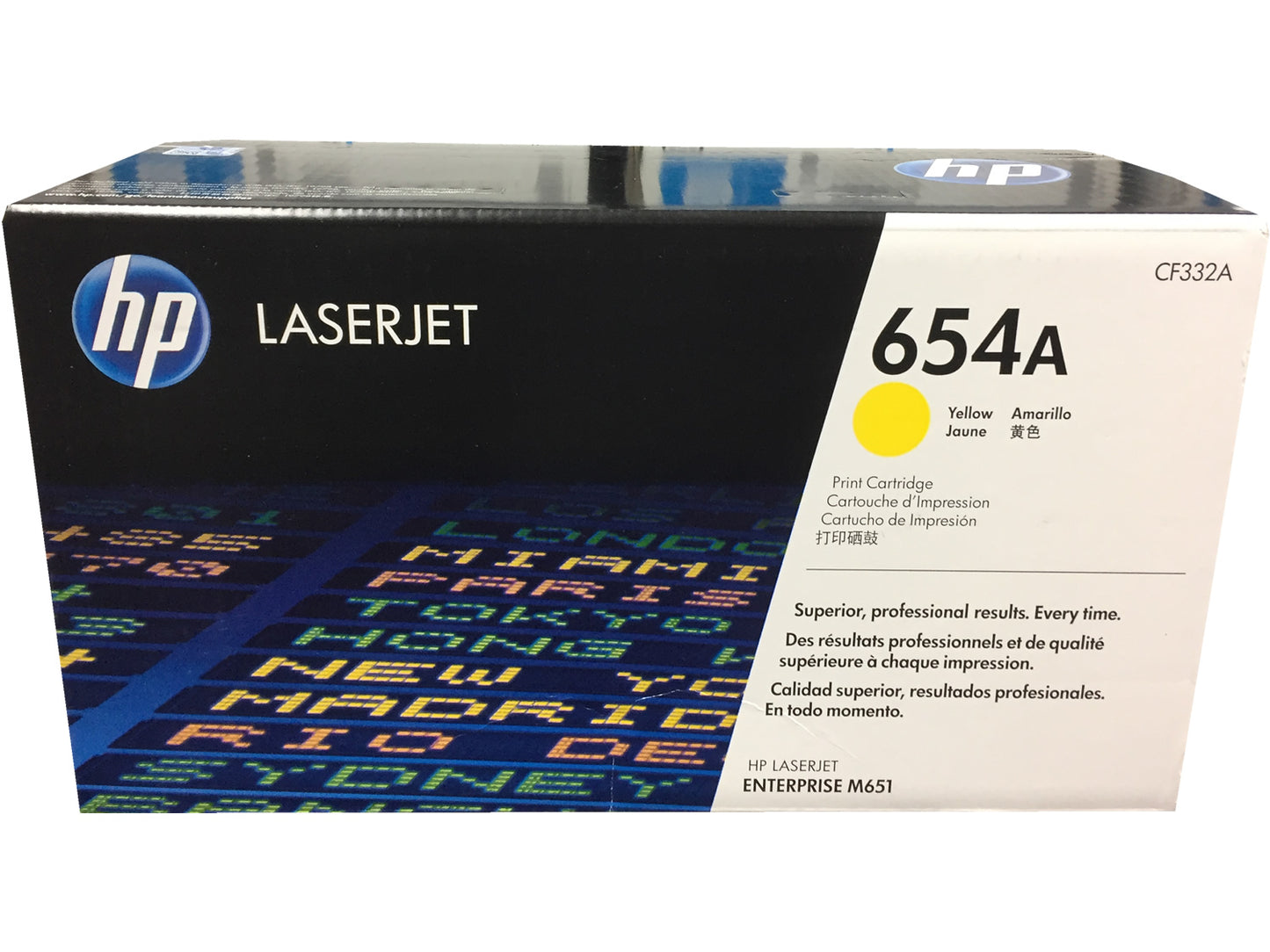 HP CF332A (654A) Yellow Toner