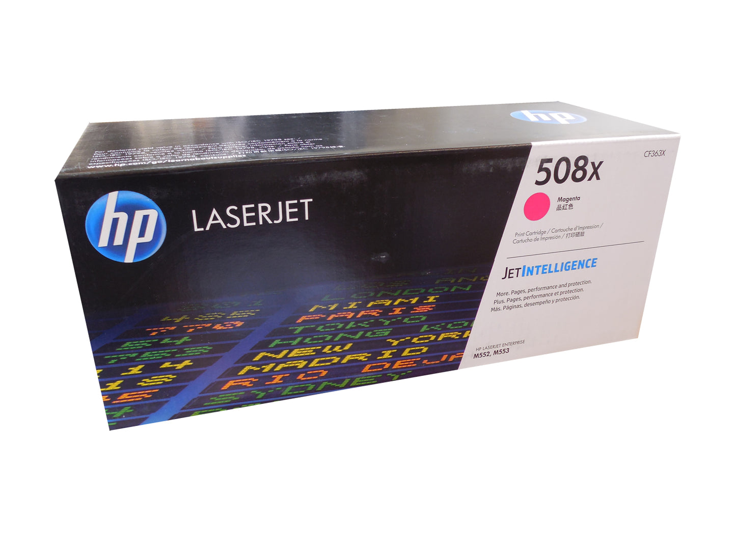 HP CF363X (508X) Magenta High Yield LaserJet Toner Cartridge