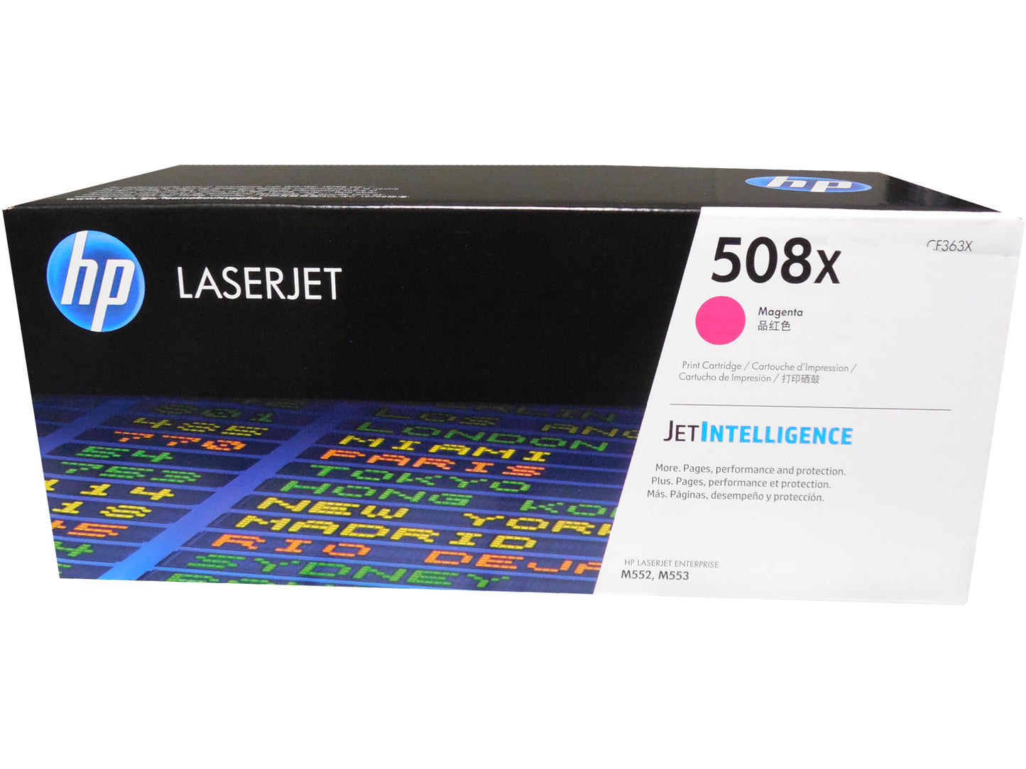 HP CF363X (508X) Magenta High Yield LaserJet Toner Cartridge