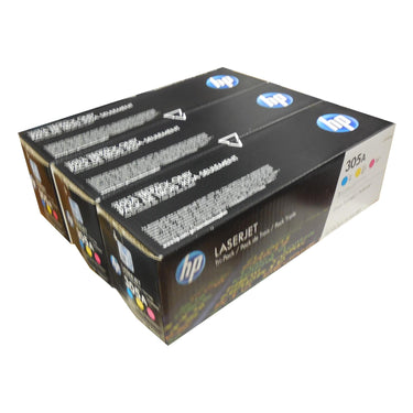 HP CF370AM (305A) Tri-Pack Toner 3-Pack