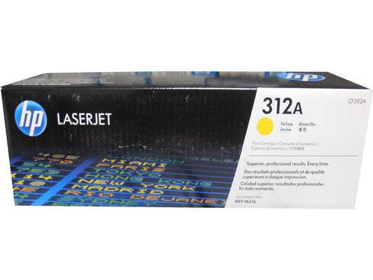 HP CF382A (312A) Yellow Toner Cartridge 2.7k