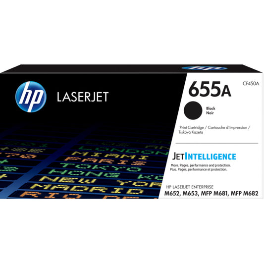 HP CF450A (655A) Black Toner Cartridge