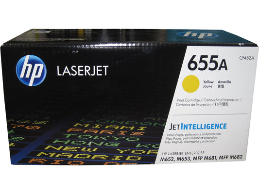 HP CF452A (655A) Yellow Toner Cartridge