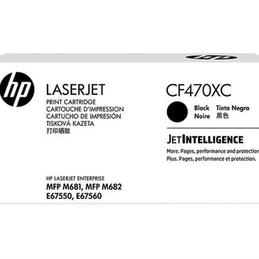 HP CF470XC (657X) High Yield Black Toner Cartridge