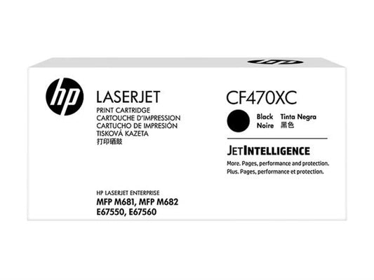 HP CF470XC (657X) High Yield Black Toner Cartridge