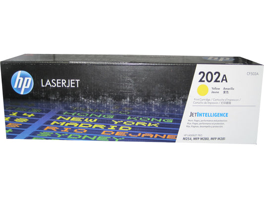 HP CF502A (202A) Yellow Toner Cartridge