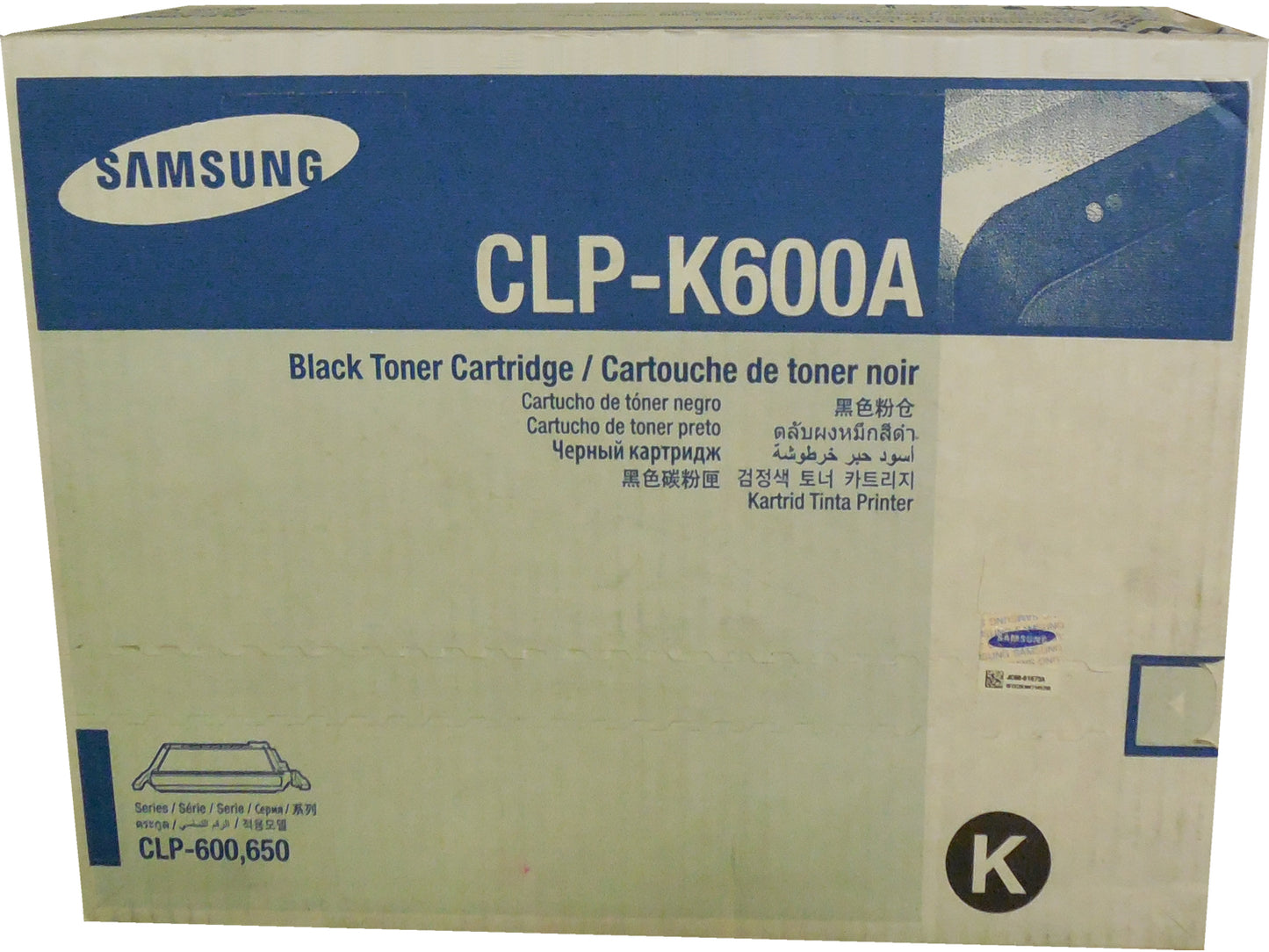 SAMSUNG CLP-K600A Black Toner 4k