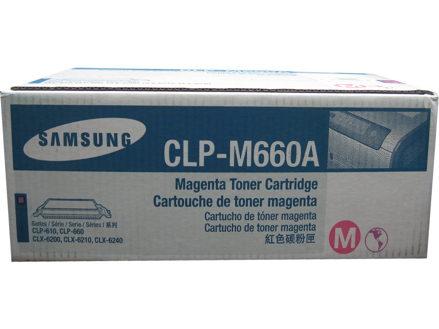 SAMSUNG CLP-M660A Magenta Toner 2k