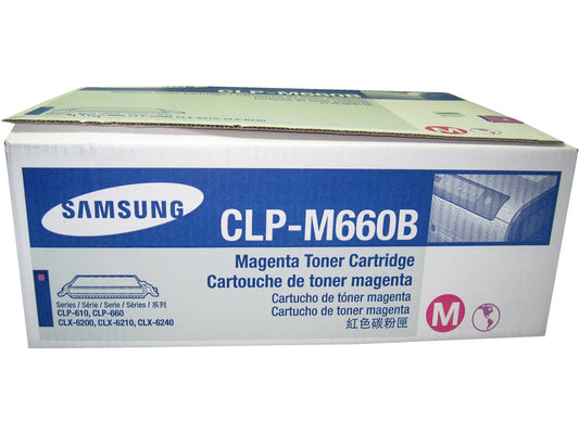 SAMSUNG CLP-M660B Magenta High Yield Toner 5k