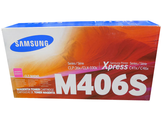 SAMSUNG CLT-M406S Magenta Toner 1k