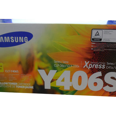 SAMSUNG CLT-Y406S Yellow Toner 1k