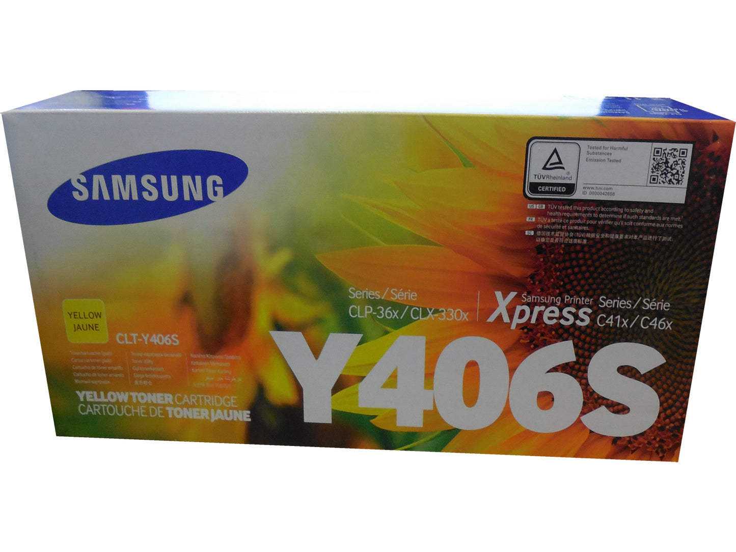 SAMSUNG CLT-Y406S Yellow Toner 1k