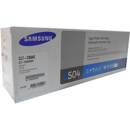 SAMSUNG CLT-C504S Cyan Toner 1.8k