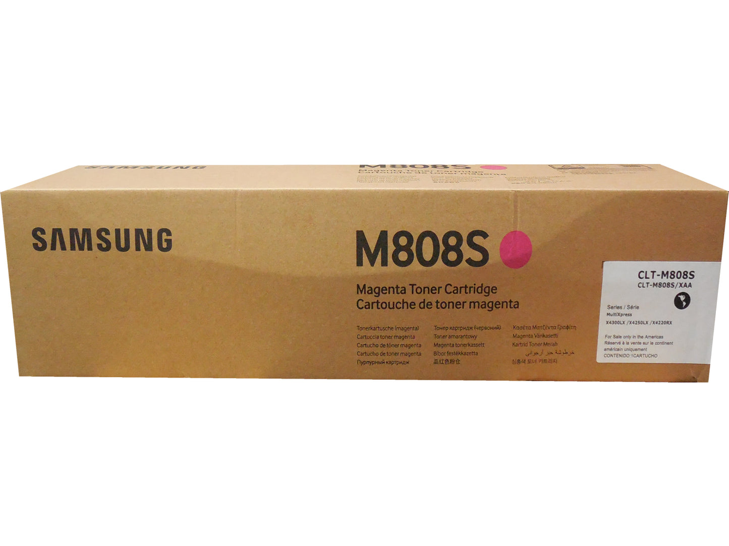 SAMSUNG CLT-M808S Magenta Toner Cartridge