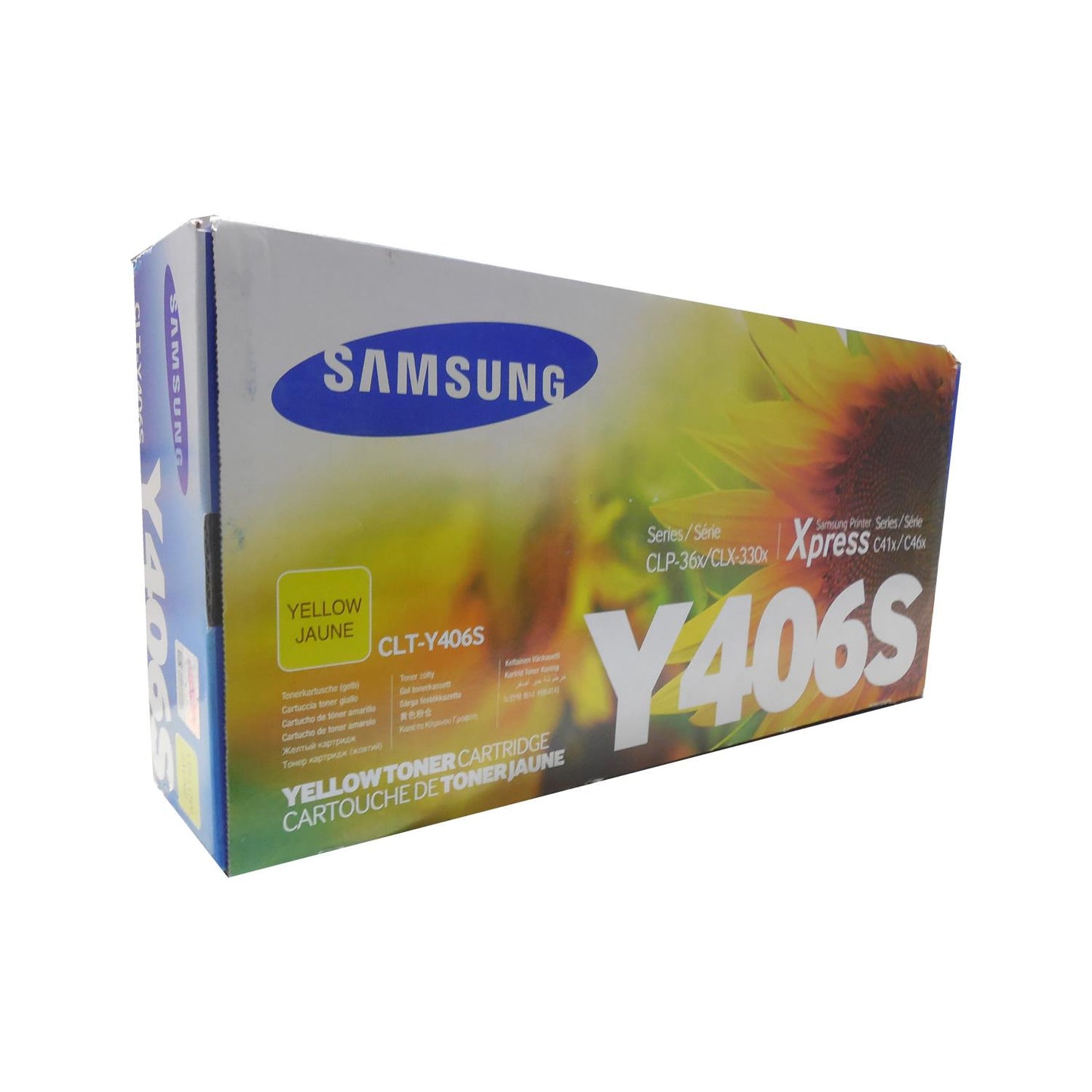 SAMSUNG CLT-Y406S Yellow Toner 1k