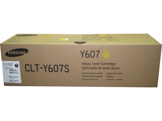 SAMSUNG CLT-Y607S Yellow Toner 15k