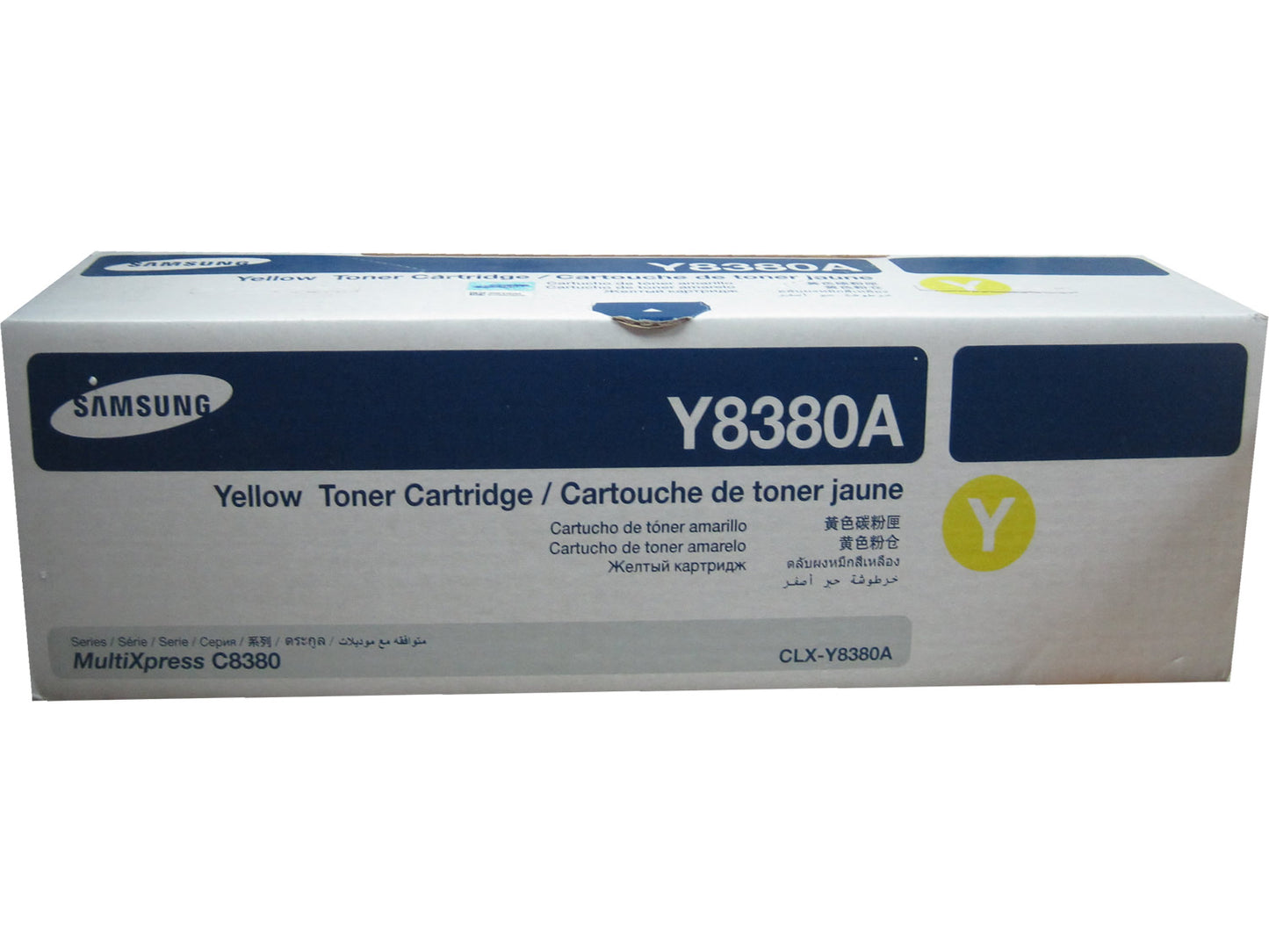 SAMSUNG CLX-Y8380A Yellow Toner