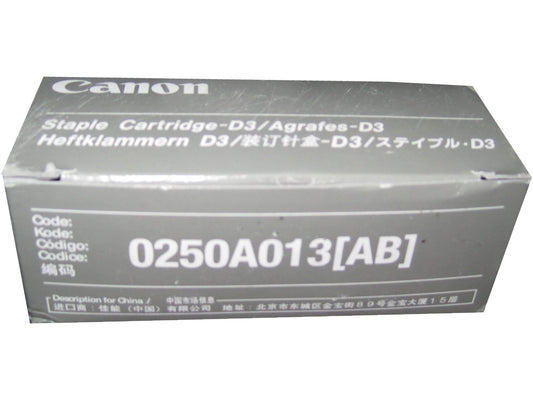 CANON D3 (0250A013AB) Staple (2/box) 2k ea.