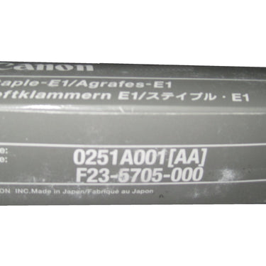 CANON E1 (0251A001AA) Staples (5,000/Ctg, 3 Ctgs/Box)