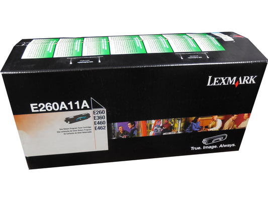 LEXMARK E260A11A Black Toner 3.5k