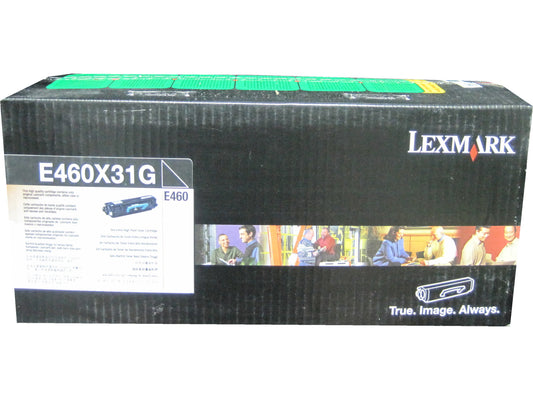 LEXMARK E460X31G Black Extra High Yield Toner