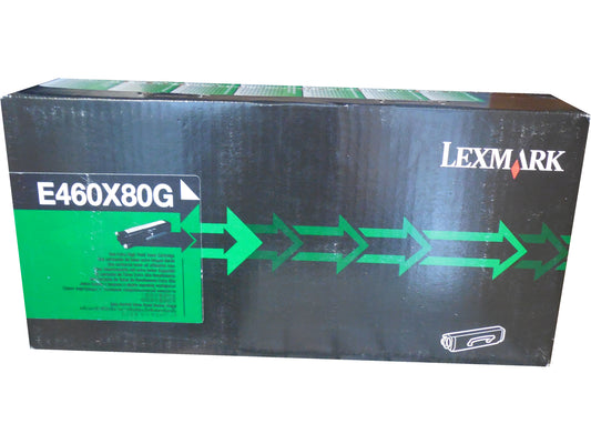 LEXMARK E460X80G Extra High Yield Black Toner