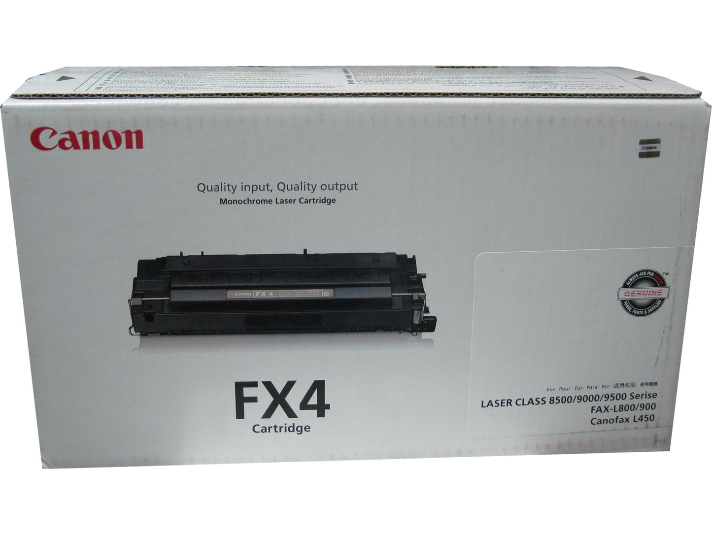 CANON FX-4 (1558A002AA) Black Toner