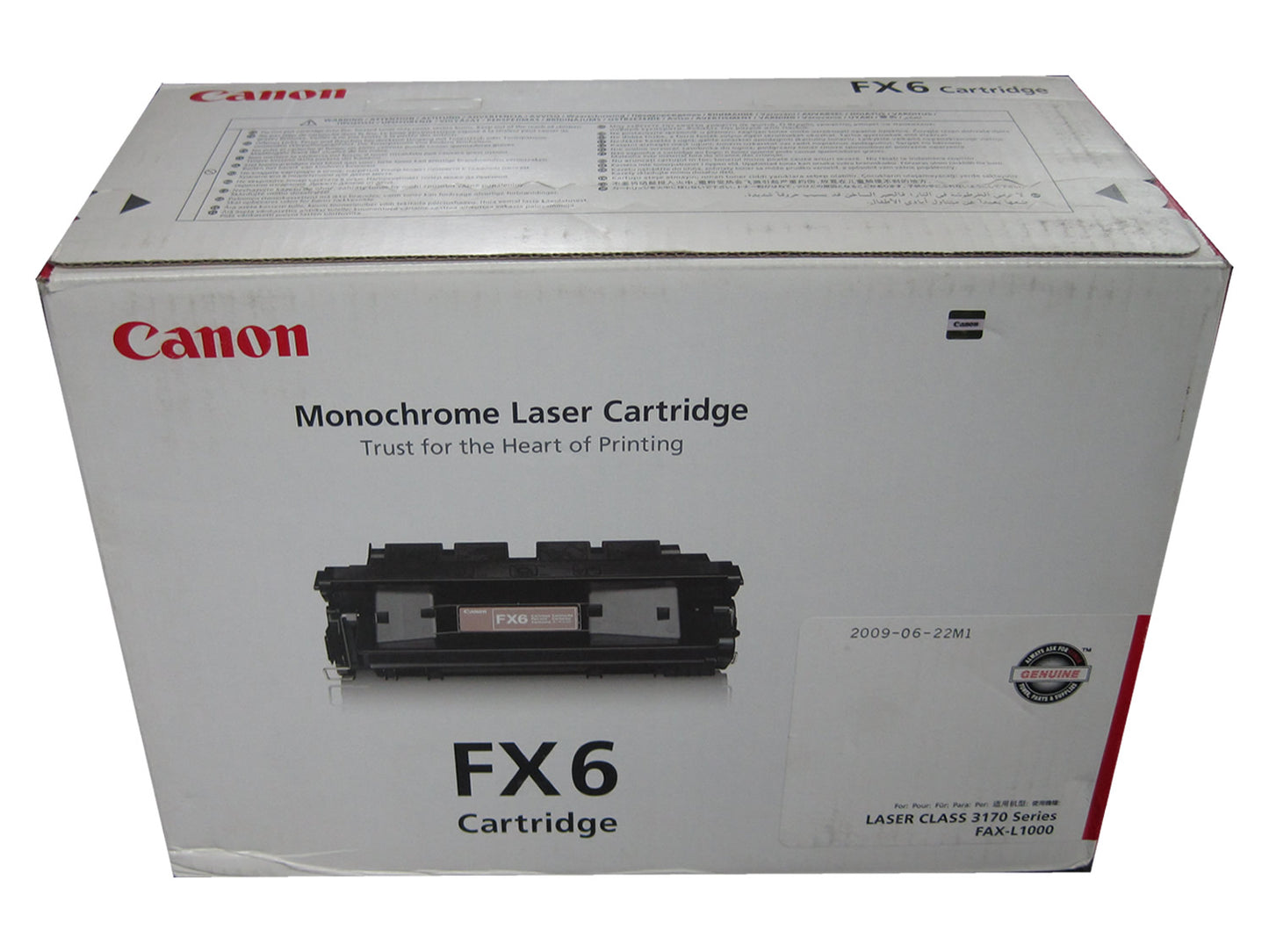 CANON FX-6 (1559A002AA) Black Toner