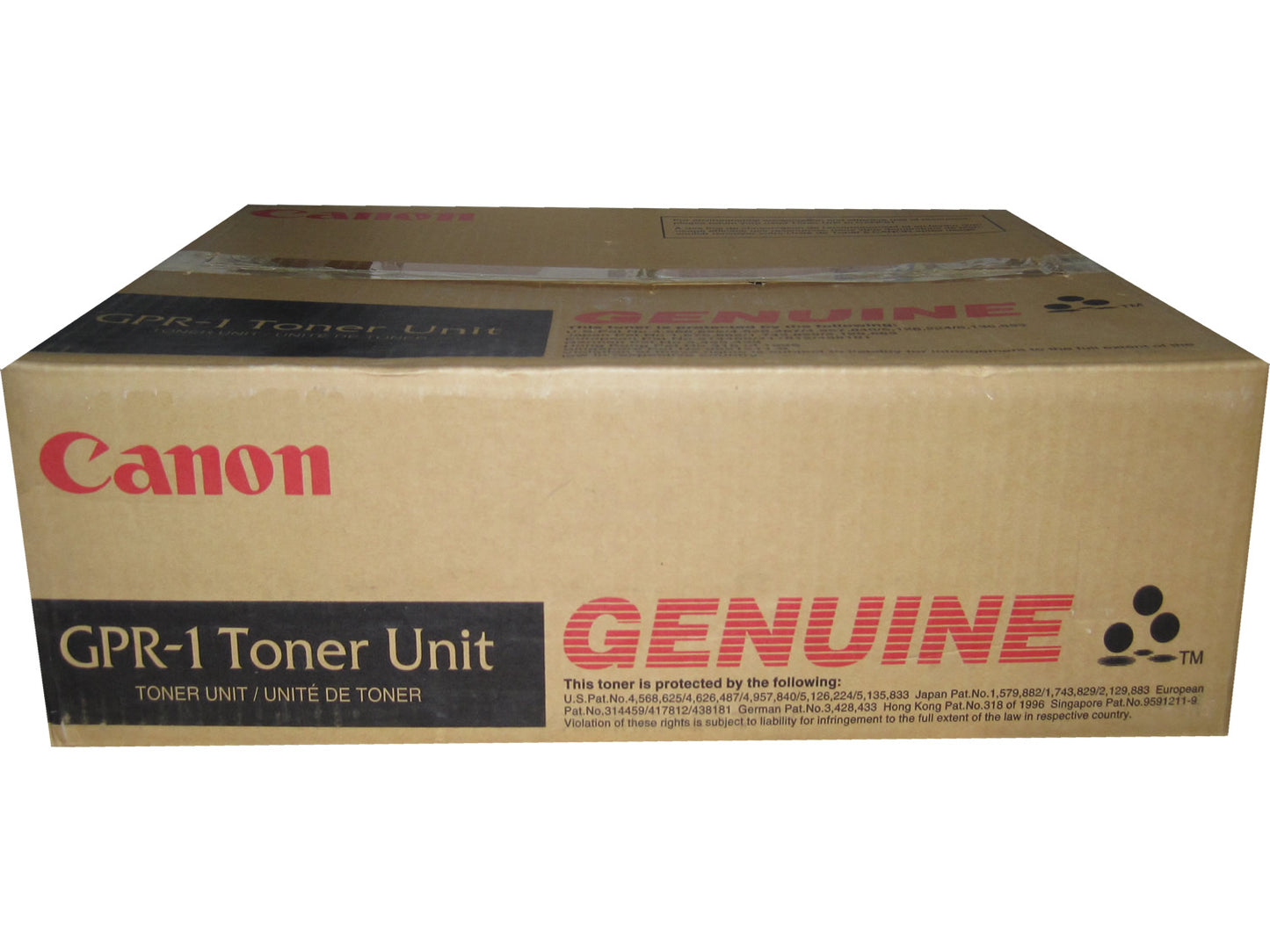 CANON GPR-1 (1390A003AA) Black Toner (Box of 3)