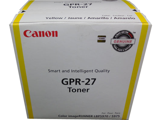 CANON GPR-27 (9642A008AA) Yellow Toner (2/box) 6k