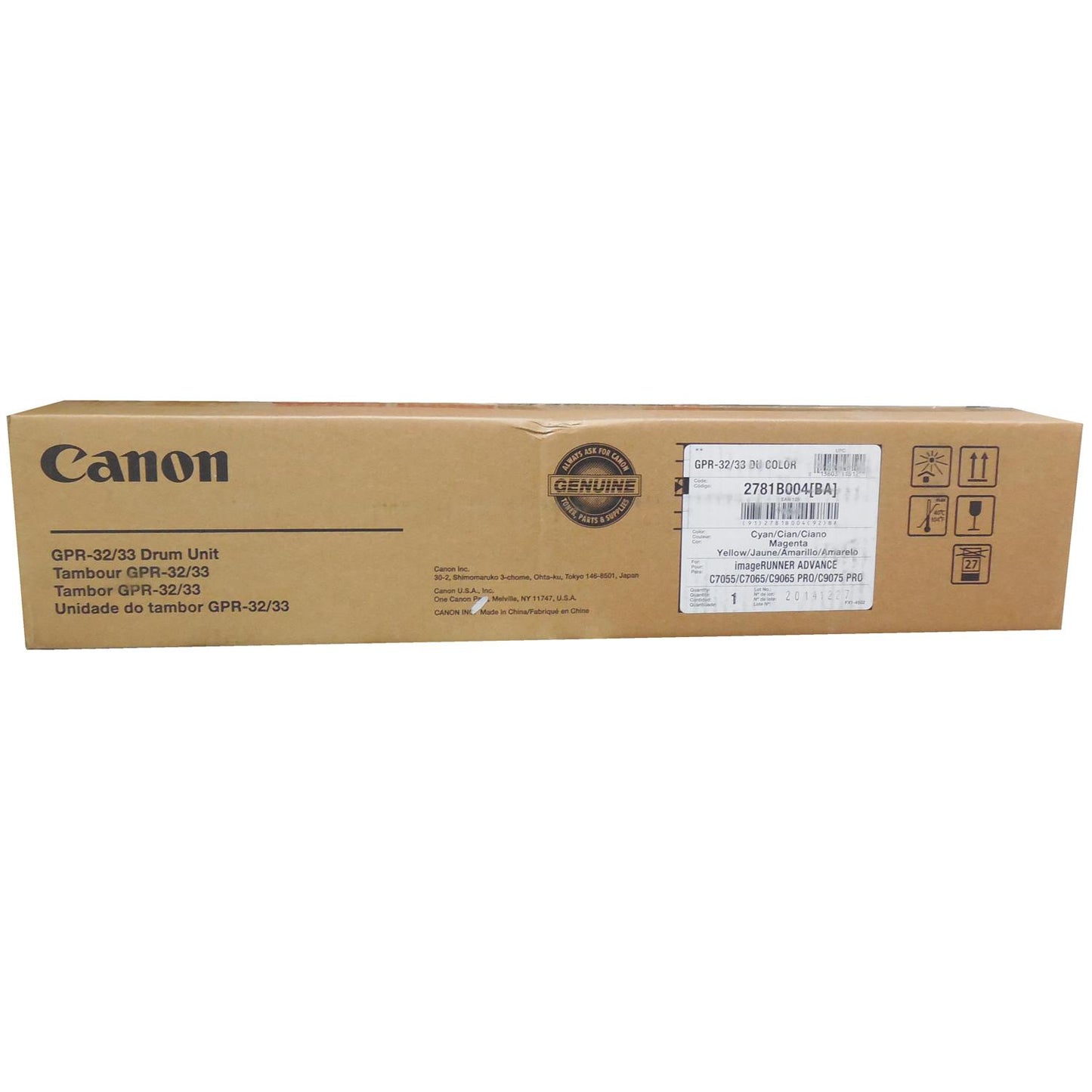 CANON GPR-32/33DC (2781B004BA) Color Drum Unit