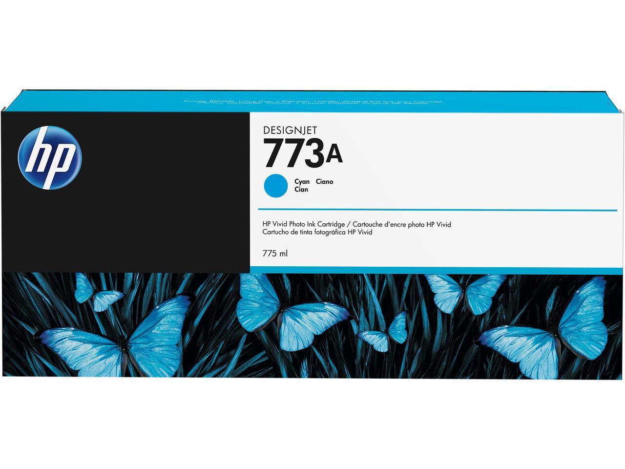 HP C1Q26A (773A) Cyan DesignJet Ink Cartridge