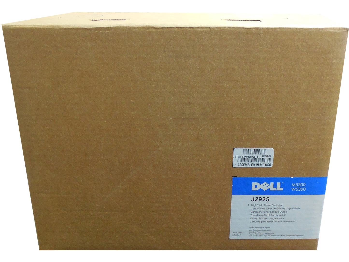 DELL J2925 (W2989) Black High Yield Toner 18k