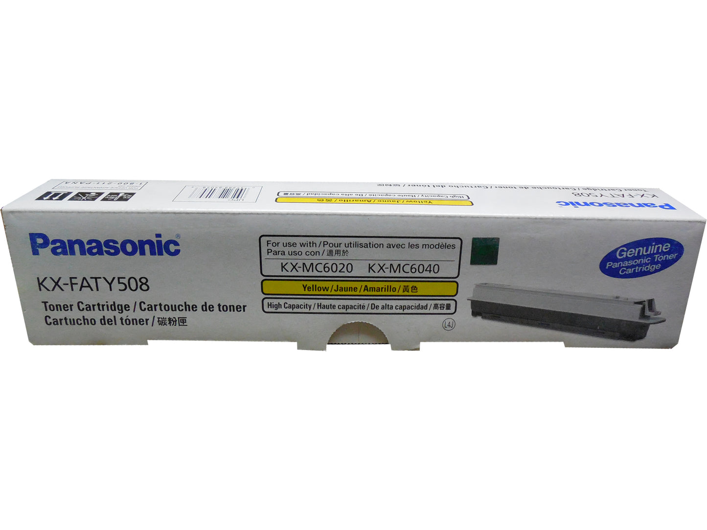 PANASONIC KX-FATY508 Yellow High Yield Toner 4k