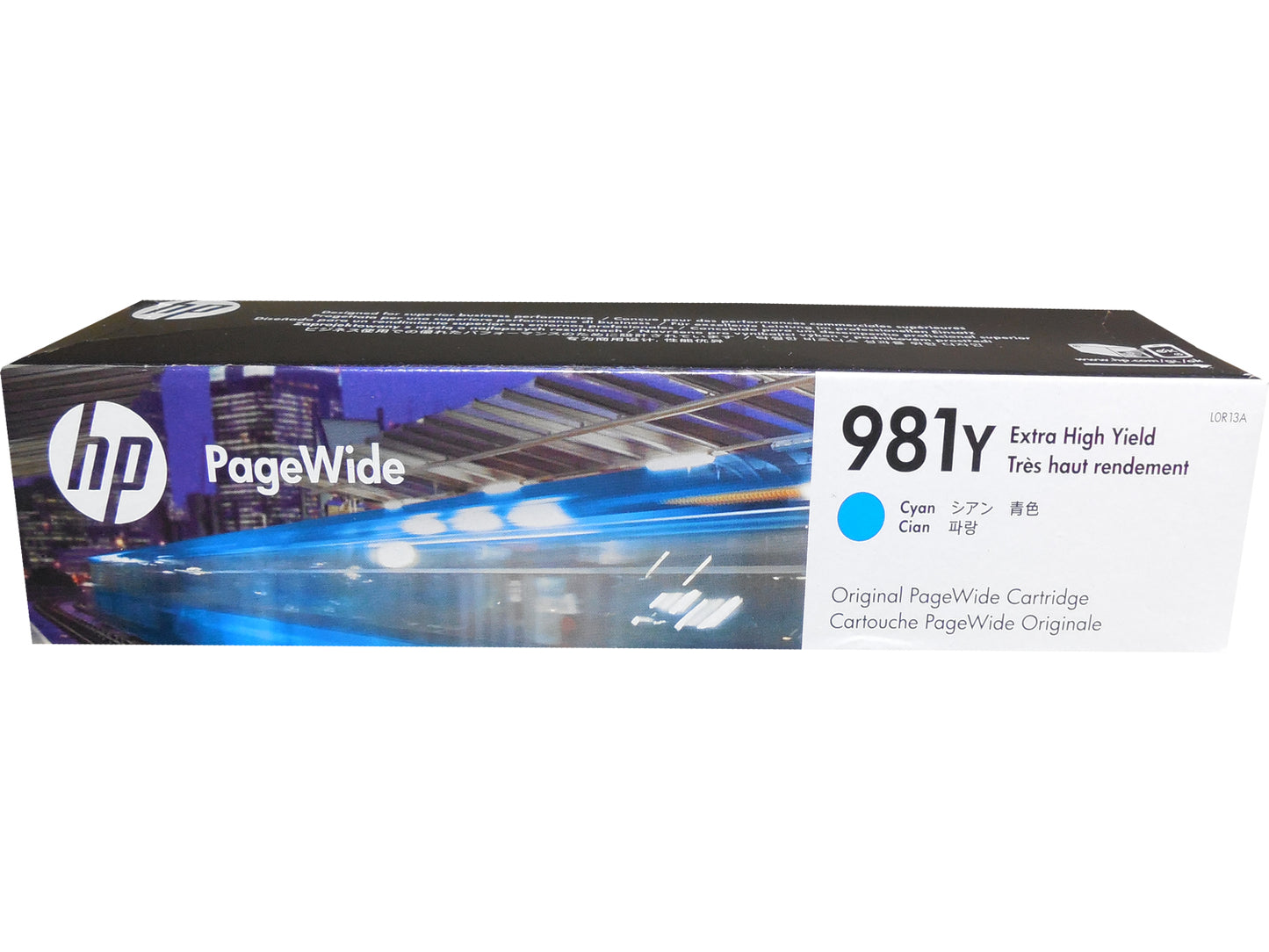 HP L0R13A (981Y) Cyan PageWide Extra High Yield Ink Cartridge