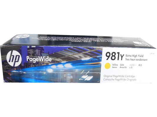 HP L0R15A (981Y) Yellow PageWide Extra High Yield Ink Cartridge