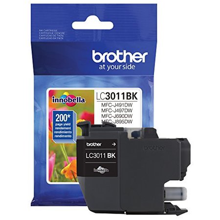 BROTHER LC3011BK Black Ink Cartridge