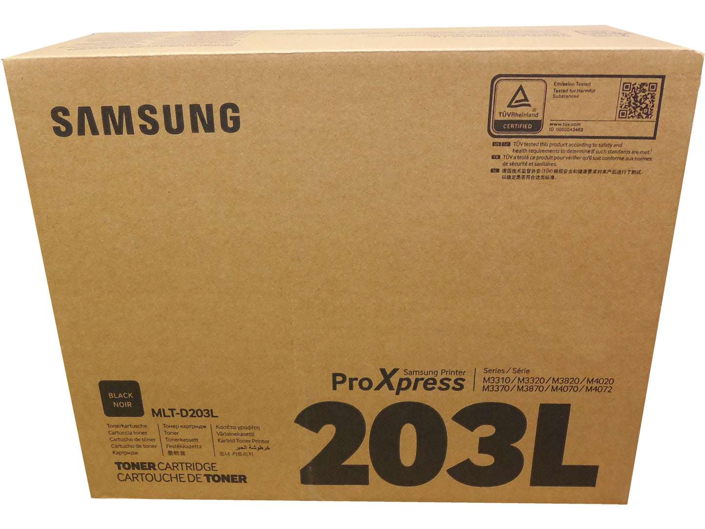 SAMSUNG MLT-D203L Black High Yield Toner 5k