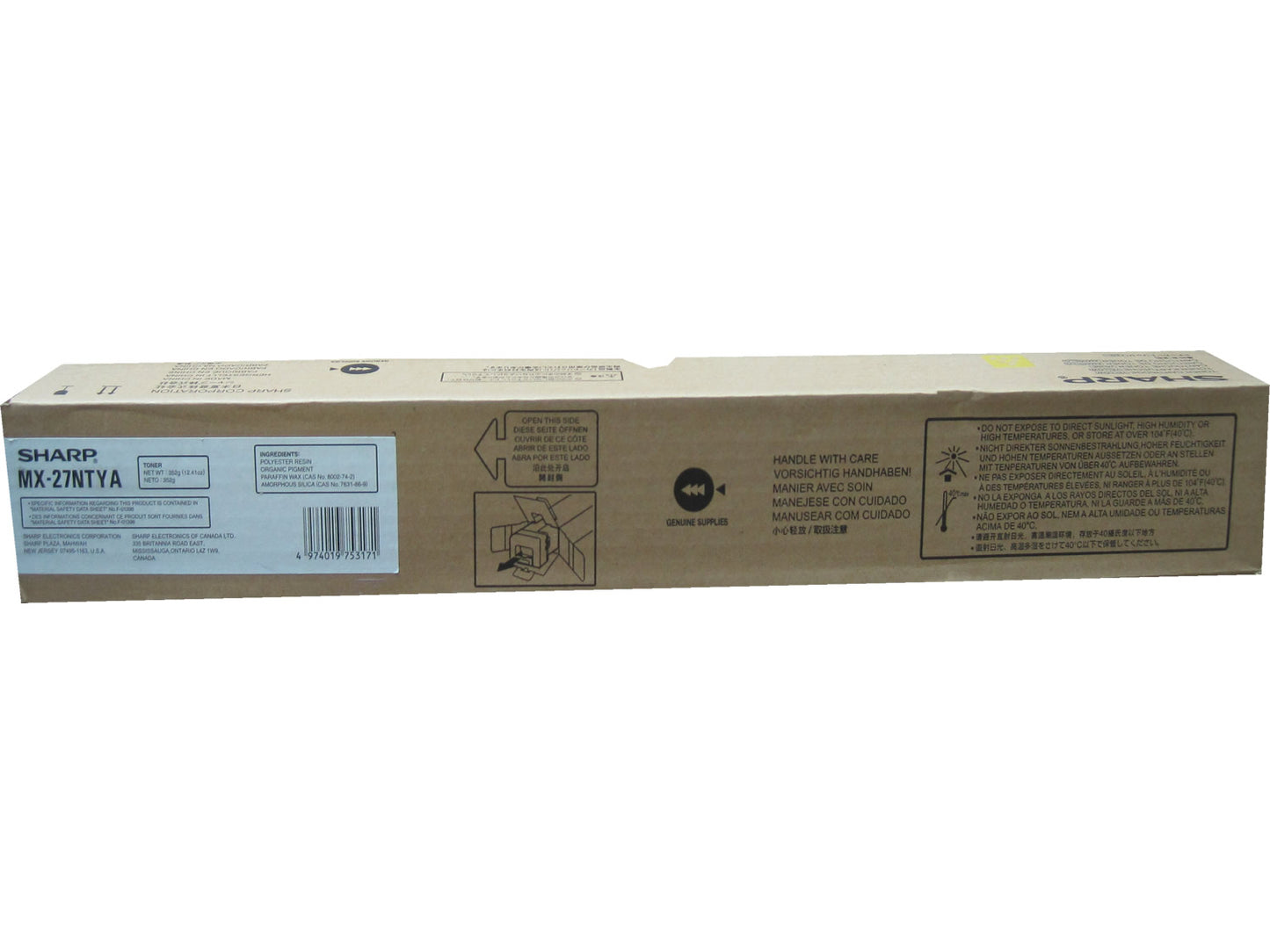 SHARP MX-27NTYA Yellow Toner