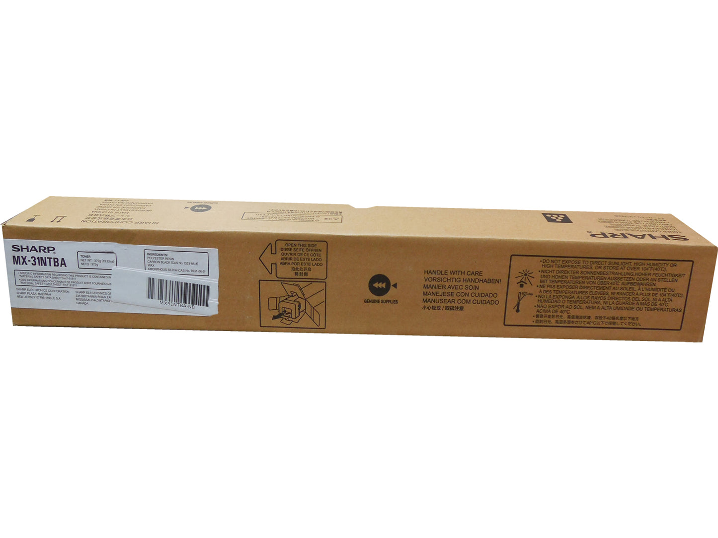 SHARP MX-31NTBA Black Toner 18k