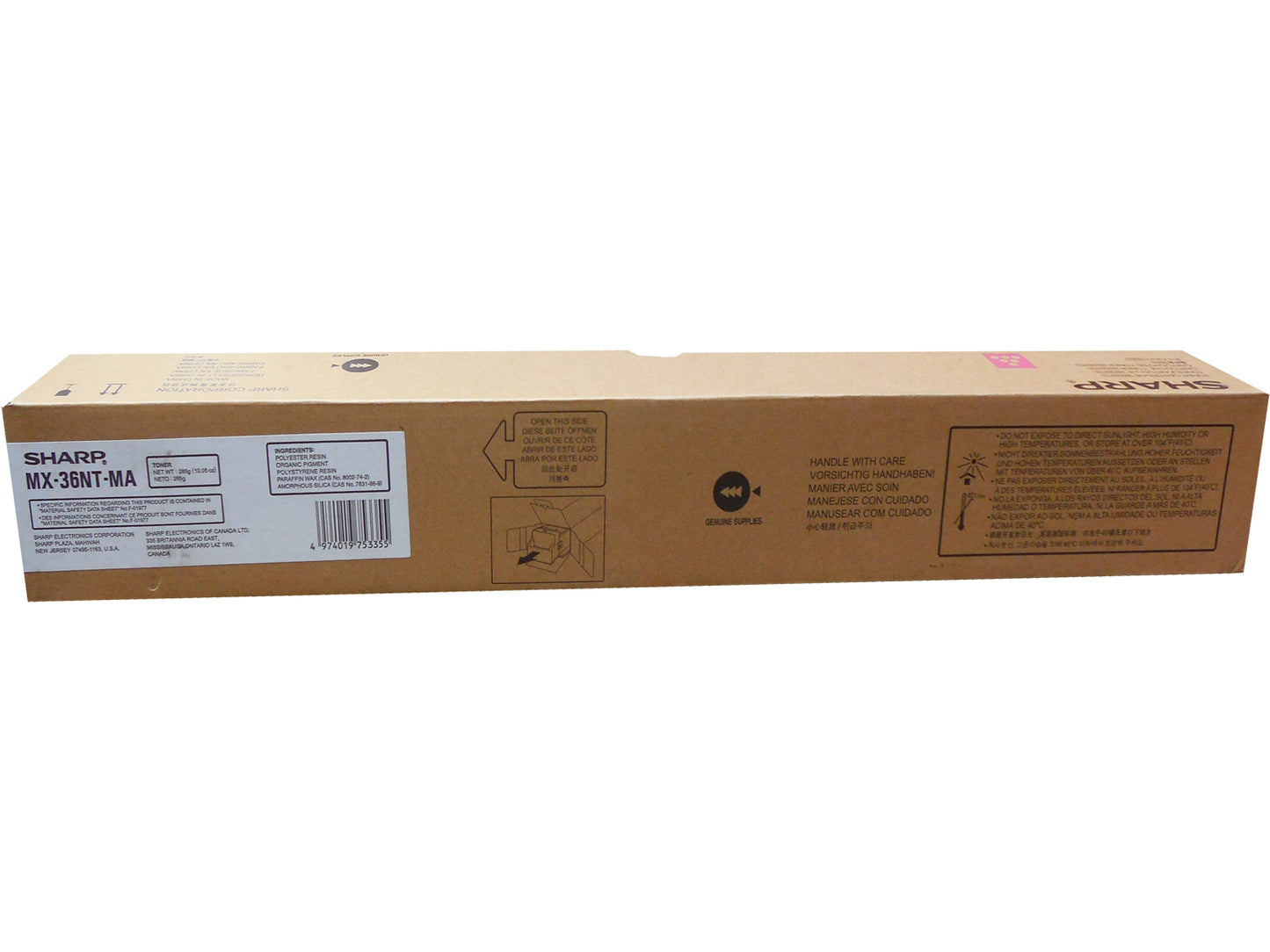 SHARP MX-36NTMA Magenta Toner