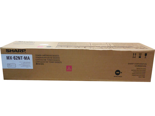 SHARP MX-62NTMA Magenta Toner 40k